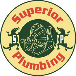 S P SUPERIOR PLUMBING logo
