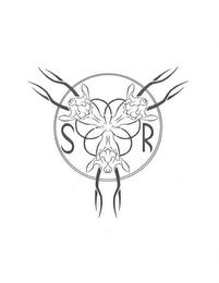 S R logo