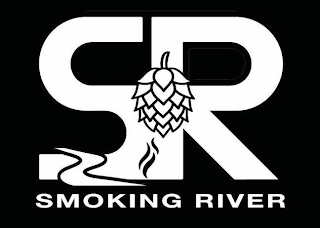 S R SMOKING RIVER logo