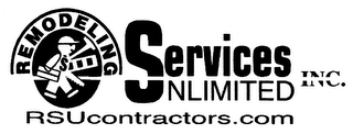 S REMODELING SERVICES UNLIMITED INC. RSU CONTRACTORS.COM logo