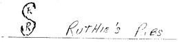 S RUTHIE'S RIBS logo