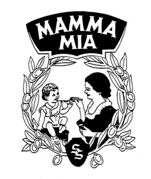 S S MAMMA MIA logo