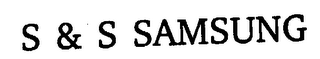 S & S SAMSUNG logo
