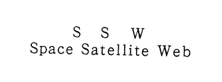 S S W SPACE SATELLITE WEB logo