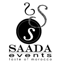 S SAADA EVENTS TASTE OF MOROCCO logo