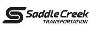 S SADDLE CREEK TRANSPORTATION logo