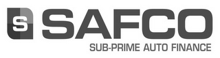 S SAFCO SUB-PRIME AUTO FINANCE logo