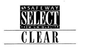 S SAFEWAY SELECT PREMIUM QUALITY CLEAR logo