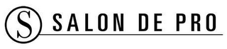 S SALON DE PRO logo