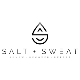 S SALT + SWEAT RENEW · RECOVER · REPEAT logo