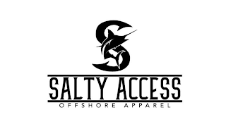 S SALTY ACCESS OFFSHORE APPAREL logo