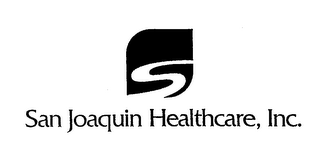 S SAN JOAQUIN HEALTHCARE, INC. logo