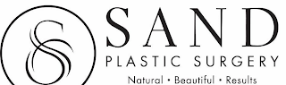 S SAND PLASTIC SURGERY NATURAL BEAUTIFUL RESULTS logo