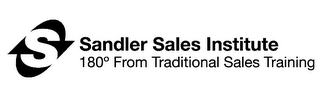 S SANDLER SALES INSTITUTE 180 FROM TRADITIONAL SALES TRAINING logo