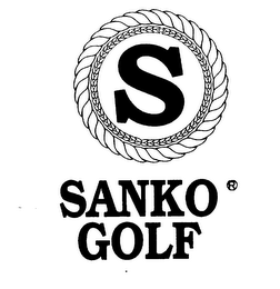 S SANKO GOLF logo