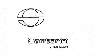 S SANTORINI BY NINO GALLEANI logo