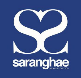 S SARANGHAE MEANS I LOVE YOU