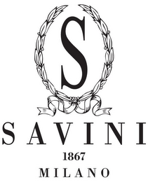S SAVINI 1867 MILANO logo