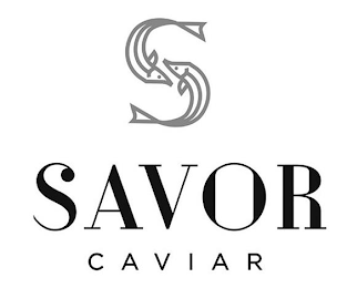 S SAVOR CAVIAR logo
