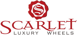 S SCARLET LUXURY WHEELS logo
