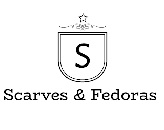 S SCARVES & FEDORAS logo