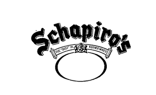 S SCHAPIRO S THE BEST IN KOSHER WINES logo