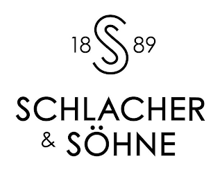 S SCHLACHER & SÖHNE SS 1889 logo