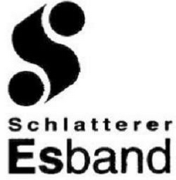S SCHLATTERER ESBAND logo