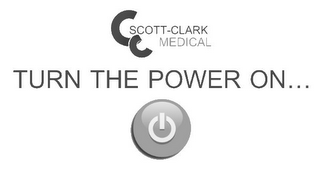 S SCOTT-CLARK MEDICAL TURN THE POWER ON. . . logo