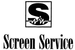 S SCREEN SERVICE logo