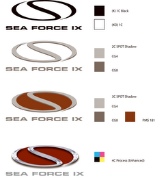 S SEA FORCE IX logo