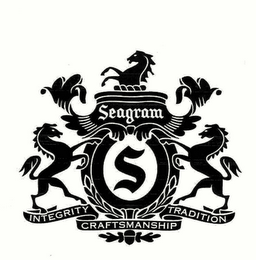 S SEAGRAM INTEGRITY TRADITION CRAFTSMANSHIP logo