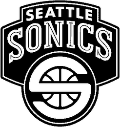 S SEATTLE SONICS logo