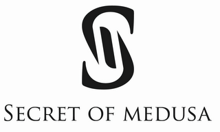 S, SECRET OF MEDUSA logo