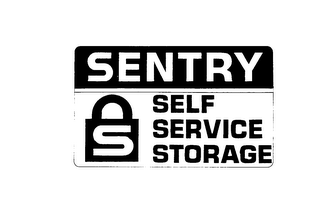 S SENTRY SELF SERVICE STORAGE logo