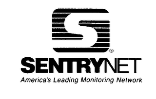 S SENTRYNET AMERICA'S LEADING MONITORING NETWORK logo