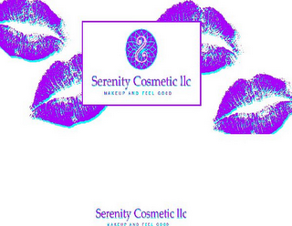 S SERENITY COSMETIC LLC MAKEUP AND FEEL GOOD logo
