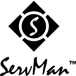 S SERVMAN logo