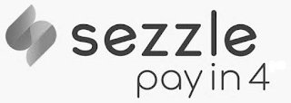 S SEZZLE PAY IN 4 logo
