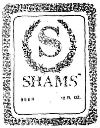 S SHAMS BEER logo