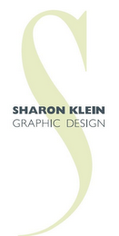 S SHARON KLEIN GRAPHIC DESIGN logo