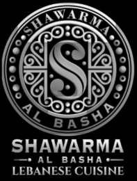 S SHAWARMA AL BASHA SHAWARMA AL BASHA LEBANESE CUISINE logo