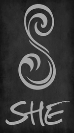 S SHE logo