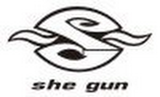 S SHE GUN logo
