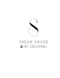 S SHEAR SAVER PET GROOMING logo