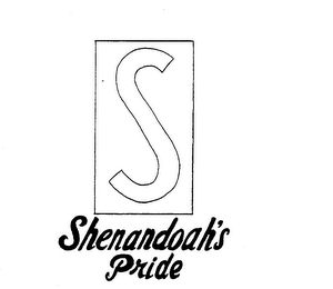 S SHENANDOAH'S PRIDE logo
