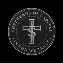 S SHEPHERDS OF CAPITAL IN GOD WE TRUST logo