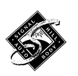 S SIGNAL HILL AUTO BODY logo