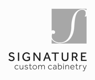 S SIGNATURE CUSTOM CABINETRY logo