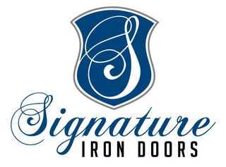 S SIGNATURE IRON DOORS logo